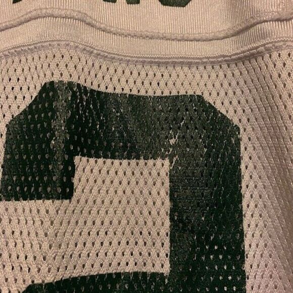 GREEN BAY PACKERS CLAY MATTHEWS SIZE YOUTH LARGE 14-16 WHITE REEBOK JERSEY - Picture 3 of 7